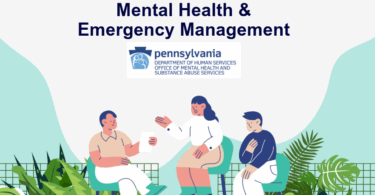 image of people and PA DHS OMHSAS logo